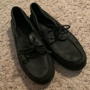 Men’s Black Sperry Boat Shoe 10.5